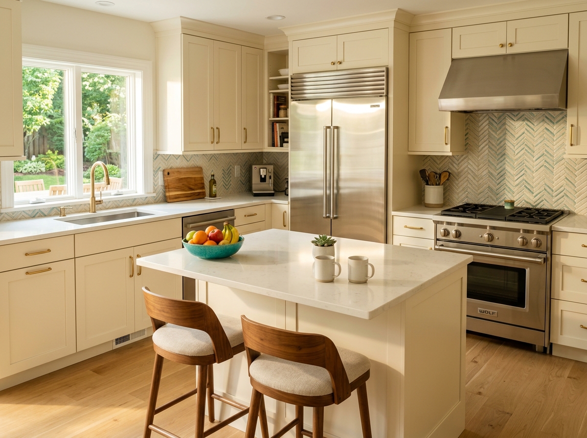 Clean kitchen